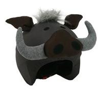 Coolcasc Housse de casque Phacochère - Couvre-casque ski enfant, taille unique multicolore