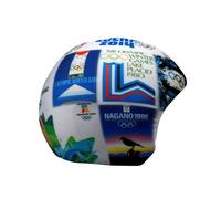 Coolcasc Housse de casque fantaisie Winter Olympics – Multisport Ski – Multicolore – Taille unique