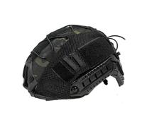 Housse De Casque Tactique Pour Casque Rapide,Couverture De Casque Multi-Camouflage,Équipement Militaire De Tir De Chasse Et De Paintball,Sans Casque - Type Black Camouflage