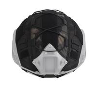 Housse de Casque Tactique, Tissu pour Casque D'Airsoft Fast SF, Casque Marin Équipement de Paintball Chasse(CO-1,L)