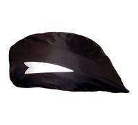 Housse de casque vélo contre la pluie Noire avec bandes reflex ( Noire / Unique )