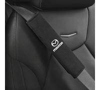 Housse de ceinture sécurité voiture pour 3 2003-2009, lot 2 housses, coussinet d'épaule doux pour une conduite confortable, sangle, coussin harnais pour accessoires, beige