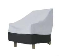 Housse de chaise Adirondack 210D très résistante pour une utilisation en extérieur, imperméable et coupe-vent, avec fermeture à verrou et aérations en maille respirante (B)