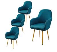 Housse de Chaise avec Accoudoirs Extensible 1/2/4/6 Housse Chaises De Dossier Bureau Fauteuil Jacquard Couverture De Chaise De Salle à Manger Scandinave, pour Salon,Mariage,Restaurant