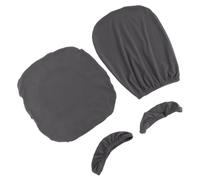 Housse de Chaise de Bureau Extensible, Dossier et Accoudoirs | Protection Anti-poussière, Toucher Doux et Surface Lisse, pour Usage Maison ou Bureau Partagé