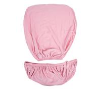 Housse de Chaise de Bureau Extensible Rose, Dossier et Assise Séparés | Polyester Lavable, Bords Élastiques, Protège des Taches et Éclaboussures, pour Fauteuils de Bureau, Étudiants, Parents
