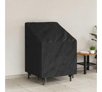 Housse de chaise de jardin Noir Protection Mobilier Extérieur camping vidaXL vid
