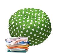 Housse de chaise de pouf - Tissu polyester doux - Motif décoratif mignon - Organiseur de rangement spacieux - Design avec coutures renforcées - Motif mignon - Organiseur de chambre d'enfant - Ensemble