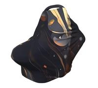 Housse de chaise de poussette/couverture d'allaitement polyvalente, taille M, foncée, spécialement conçue pour votre bébé