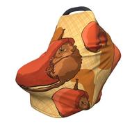 Housse de chaise de poussette/d'allaitement polyvalente avec motif de petit hamster, spécialement conçue pour votre bébé