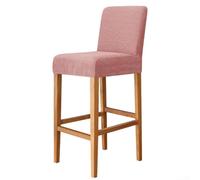 Housse de chaise douce au toucher, anti-plis et lavable en machine, parfaite pour tous les lieux (rose-2)