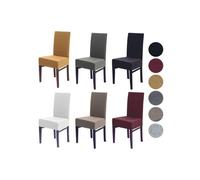Housse de Chaise - EASY DORT - Extensible - Lavable - Certifiée OEKO-TEX - Jaune