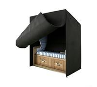 Housse de chaise Egg imperméable anti-UV avec coutures renforcées - Protection anti-poussière pour chaise suspendue en rotin 190 x 115 cm (135 x 105 x 175 x 140 cm)