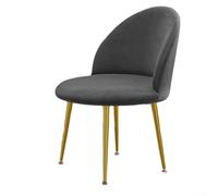 Housse de chaise élégante en velours pour chaises de salle à manger, protège des taches tout en ajoutant du confort (noir)