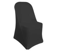 Spandex Housse de Chaise de Jardin - Noire
