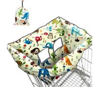 Housse de chaise haute - 40 x 60 cm - Protection de chariot de siège pour | Housse de chariot d'épicerie portable | Housses de chaise haute pour magasinage, restaurant, voyage, maison, salle à