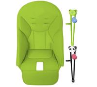 Housse De Chaise Haute, Coussin De Chaise Haute Respirant, Coussin De Chaise Haute Pour Bébé, Résistant À L'usure, Installation Facile, Beige/orange/ro-se/bleu/vert/noir/gris/pour En-fants