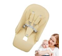 Housse de chaise haute pour bébé - Coussin en cuir synthétique confortable pour salle à manger | Anti-rayures sans couture pour enfants, garçons, filles, petits-enfants, facile à nettoyer