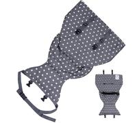 Housse de chaise haute pour tout-petit, harnais de sécurité pour chaise haute pour tout-petit - Harnais de sécurité portable pour de voyage - Bandoulière réglable pour, sangle de sécurité pour le Cam