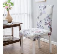 Housse De Chaise, Housse De Chaise Salle À Manger House De Chaises Scandinave Extensible, Imprimée Lavable Protection Chaises Universel Décor De Restaurant Mariage(Style-G#)