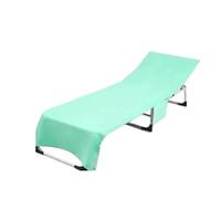 Housse de Chaise Longue de Plage Housse de chaise plage avec poches latérales