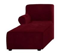 Housse de Chaise Longue Extensible avec Sangle élastique, Housse de Protection pour canapé en Forme de L, Amovible et Lavable, pour Salon, F, accoudoir Gauche