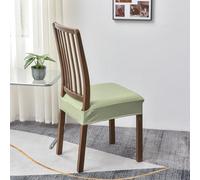 Housse de Chaise Salle À Manger Menthe Couvre Chaise Extensible,Anti-poussière,Amovibles et Lavables pour Banquet, Cuisine, Fête, Hôtel