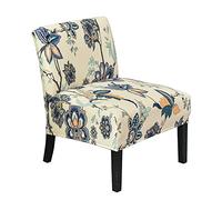 Housse de Chaise sans accoudoirs 1 Place Housse de Fauteuil Extensible Housses de Chaise de Salon imprimées Housses de Chaise d'appoint Beauté