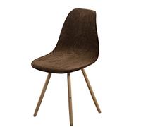 Housse de Chaise scandinave Extensible en Velours Housses Chaise Salle à Manger Scandinaves 2/4/6 Pieces Couvre Chaises de Cuisine Scandinaves