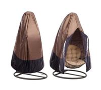 Housse de chaise suspendue résistante aux intempéries pour balancelle d'extérieur et sièges de nacelle, tissu Oxford imperméable toutes saisons