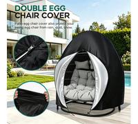 Housse de chaise œuf, housse de chaise suspendue/balançoire, housse de balançoire de jardin extérieure/chaise nid d'oiseau en rotin/chaise panier suspendue/chaise pod/chaise capsule/housse de protecti