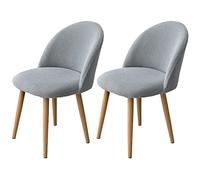 Housse De Chaises Salle À Manger Scandinave 6/4/2/1 pièces Extensible Housse De Chaise Arc De Coquille Jacquard Spande Couverture De Chaise Mariage Salon Hôtel Universelle ( Color : F , Size : 2PCS )