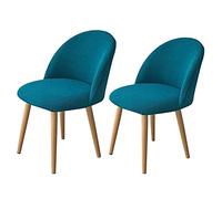 Housse De Chaises Salle À Manger Scandinave 6/4/2/1 pièces Extensible Housse De Chaise Arc De Coquille Jacquard Spande Couverture De Chaise Mariage Salon Hôtel Universelle ( Color : J , Size : 2PCS )