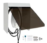 Housse De Chargeur De Voiture Électrique, Boîtes murales Protection Contre Les Intempéries en Acier Inoxydable, auvent, abri, 45 * 40 * 25CM