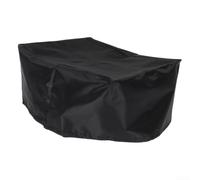 Housse de chargeur électrique en tissu Oxford résistant aux intempéries - Protection pour point de charge extérieur - 40 x 32 cm - Protection anti-poussière - Noir (600D)