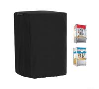 Housse de chariot à popcorn robuste en tissu Oxford 420D, imperméable et coupe-vent avec cordon réglable pour rester en place protégeant les machines à popcorn à l'extérieur (61 x 33 x 122 cm)