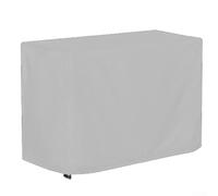 Housse de chariot de barbecue de jardin avec aérations - Bouclier de table imperméable et robuste pour Royal Gourmet 101,6 x 61 x 81,3 cm (gris)