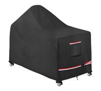 Housse de chariot de barbecue - Protecteur de table de barbecue de 60 pouces, bouclier extérieur imperméable, accessoire en tissu Oxford | Housse anti-poussière robuste compatible avec les œufs verts,