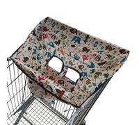 Housse de chariot de courses pour bébé, facile à nettoyer | Housse de chaise haute pour bébé en polyester, doublure de coussin pour chariot d'épicerie pour restaurants, aire de jeux, balançoire