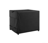 Housse de chariot de préparation d'extérieur imperméable 210D Oxford pour four à pizza, table de gril, chariot avec cordon de serrage, noir (92 x 61 x 89 cm)