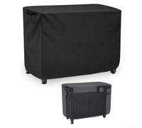 Housse de chariot de salle à manger imperméable pour table de chariot de préparation, support de four à pizza, table de gril, table de gril, résistant aux déchirures en tissu Oxford 420D (133 x 57 x
