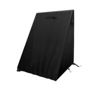 Housse De Chariot Pour Enrouleur De Tuyau D'extérieur - Coque De Protection 99 X 71 X 99 Cm, Bouclier En Matériau Oxford Noir, Construction Imperméable Résistante Au Soleil Avec Défense Toutes Saisons
