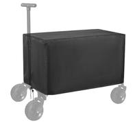Housse de chariot réglable pour plus de sécurité contre les vents forts et les fortes chutes de neige (97 x 56 x 51 cm)