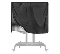 Housse de chariot TV mobile pour téléviseurs de 45 à 60 pouces, conception résistante aux intempéries pour une protection optimale des équipements (noir)