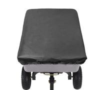 Housse de chariot utilitaire à quatre roues pour chariot de jardin | Accessoires de rangement résistants aux UV et à la poussière pour pelouse, camping, ferme, grange, shopping en plein air