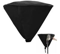 Housse de Chauffage de Terrasse Extérieure Imperméable, Polyester Noir | Protection pour Patio Heater et Outdoor Heater, Usage Extérieur, Couvercle Résistant aux Intempéries