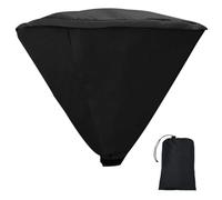 Housse de Chauffage de Terrasse Extérieure, Noir Polyester | Usage Extérieur, pour Patio Heater et Garden Heater, Protection Anti Poussière, Format Adapté