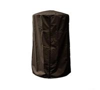 Housse de chauffage dôme résistante aux intempéries, résistante à l'humidité et aux UV avec construction en tissu Oxford 210D (café)