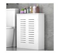 Housse de chauffage en bois ventilée de sécurité, armoire décorative pour maison, salon, chambre à coucher, couloir, cuisine, salle de bain, armoire chauffante à lattes horizontales