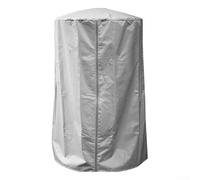 Housse de chauffage pyramidale à gaz fonctionnelle pour toutes les conditions météorologiques (gris)